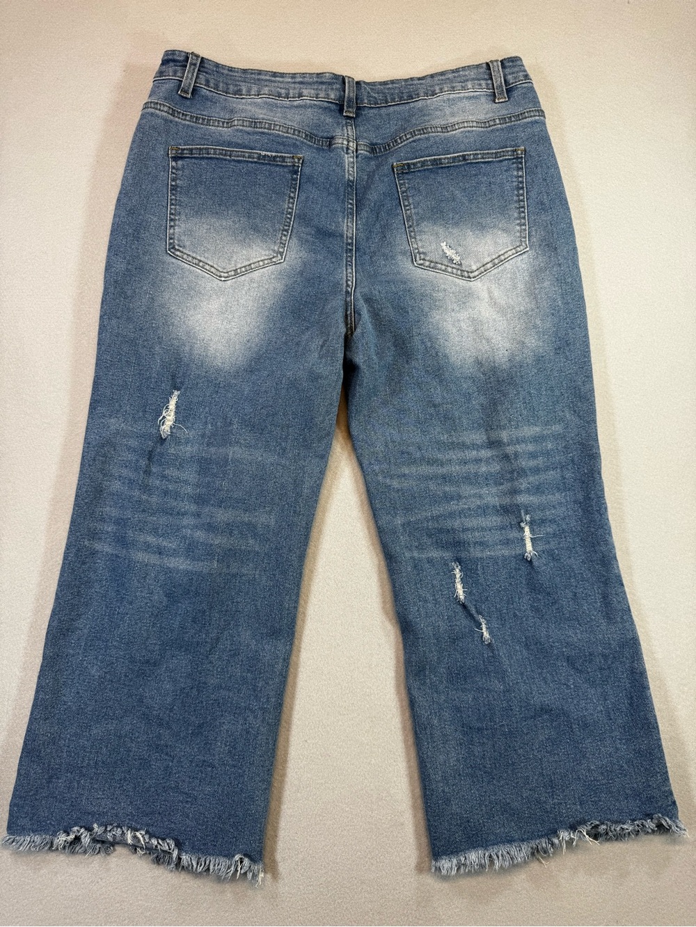 Light Blue Denim Jeans with White Interior Tag - Picture 6 of 6
